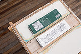 400 Series Recycled Sketch Pad, 3"x9" Wire Bound, 100 Sheets per Pad
