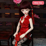 N Clothes Sybil MinifeeD AI Littleowl Minifee and DZ Girl Body 1/4 N N Dress Beautiful Doll Outfit Accessories Luodoll YF4-731