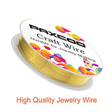 Paxcoo 6 Pack Jewelry Beading Wire for Jewelry Making Supplies and Craft (24 Gauge)
