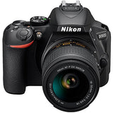 Nikon D5600 Digital SLR Camera & 18-55mm VR DX AF-P Lens - (Renewed)