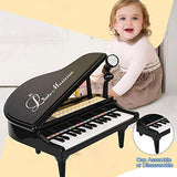 Rabing Piano Toy Keyboard for Kids 31 Keys Toy Piano with Microphone Multiple Music Modes Educational Music Instrument for Toddlers Baby and Boy