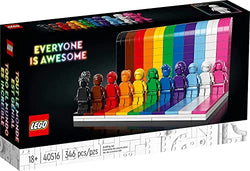 Lego Everyone is Awesome 40516 - Pride Celebration with 11 Minifigures