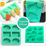Silicone Mold Making Kit - 1 Gallon Liquid Silicone Rubber 15A with Adjustable Mold Housing - Fast Cured Easy 1:1 Mixing Ratio Silicone Casting for Making DIY Silicone Resin Molds - with Instructions