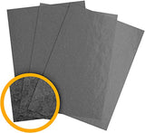 Graphite Transfer Carbon Paper - 25 Sheets (9" x 13") - Black Tracing Paper for Wood, Paper, Canvas