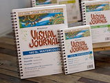 Strathmore 400 Series Visual Watercolor Journal, 140 LB 9"x12" Cold Press, Wire Bound, 22 Sheets