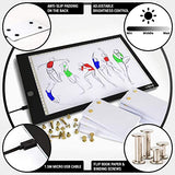 Flip Book Kit with Light Pad - A4 LED Light Box for Drawing and Tracing & 360 Sheets Animation Paper for Flip Books, A4 Flipbook Kit: Led LightBox/Light Tablet for Tracing, Flip Book Paper with Holes