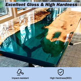 JDiction Epoxy Resin; Super Clear High Gloss Epoxy Resin Deep Pour 24OZ Art Resin for Jewelry Casting, Table Wood and Mold Crafts