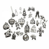 70 PCS The Wizard of Oz Charms Collection - Mixed Castle Clowns Dorothy Scarecrow Lion Witch