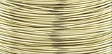 Artistic Wire, 22 Gauge 8 Yards/Pkg, Natural Non-Tarnish Brass