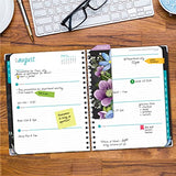 HARDCOVER Academic Year 2023-2024 Planner: (June 2023 Through July 2024) 8.5"x11" Daily Weekly Monthly Planner Yearly Agenda. Bookmark, Pocket Folder and Sticky Note Set (Midnight Butterfly)
