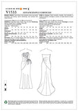 Vogue Patterns Women's Strapless Evening Dress Sewing Pattern by Bellville Sassoon, Sizes 6-14