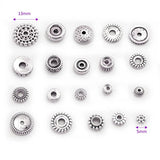 100 Gram Bali Style Antique Tibetan Silver Findings Jewelry Making DIY Metal Alloy Spacer Beads