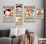 One Piece Wanted Posters, New Edition, 11.22 x 7.68 inchesm, Luffy 1.5 Billion, Pack of 24…