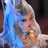 SFPY New Handmade BJD Doll 1/4 Resin Ball Jointed SD Doll 17.5 in Full Set Girls DIY Makeup Toys, Best Christmas and New Year Gifts