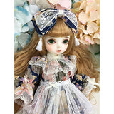 HMANE BJD Doll Clothes 1/4, Floral Skirt Clothes Set for 1/4 BJD Doll (No Doll)