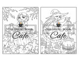 Cute Witches Coloring Book: An Adult Coloring Book Featuring Adorable Witches, Cute Animals, Magical Spells, Enchanting Scenes and Much More! (Halloween Coloring Books)