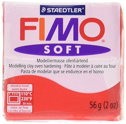 Fimo Modeling Clay 2oz Block-8020-24 Indian Red