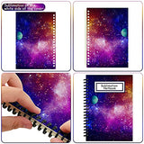 2 Pieces Sublimation Notebook Blank Journal Set, 60 Sheets (120 Pages) Each Pack, Suitable for School, Office and Home Use (A5)