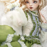 LUSHUN BJD Doll Clothes Palace Style Dress, BJD Set of Fashion Clothes Wigs Shoes Full Set, Official Distribution fit Cosplay Party Dress Up (No Doll)