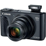 Canon PowerShot SX740 HS Digital Camera (Black) - International Model + Canon Case + 32GB SD Card
