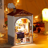 Rolife Tiny House DIY Miniature Dollhouse Craft Kit for Adults to Build Mini Town Serie (Flavor Kitchen)