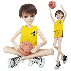 EVA BJD 1/3 BJD Doll Sport Style 56cm 22inch Ball Jointed Doll Basketball Player Boy SD Doll Full Set + Makeup + Accessories
