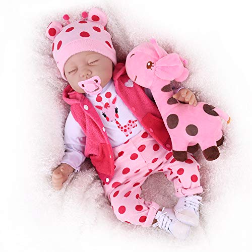 CHAREX Realistic Baby Doll, 22 Inches Real Baby Doll Reborn