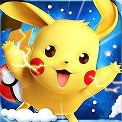 5D DIY Diamond Painting Pikachu 16x16 inches Round Drill Rhinestone Embroidery for Wall Decoration