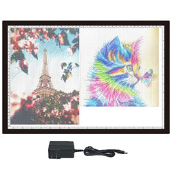  LED Light Pad, with Sketching Pencils and Gray Case. Includes  A4, USB Powered, Adjustable Brightness Light Box for Tracing, Diamond  Painting, Weeding Vinyl. 12 X 15 Carry Case Gift for Teenage