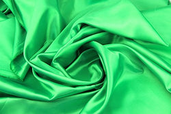 RayLineDo 10 Yard GREEN Color SILKY SATIN FABRIC DRESSMAKING WEDDING