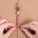 Make It Real – Decoupage-a-Bead Jewelry. DIY Wooden Beads & Paper Decoupage Bracelet Making Kit for