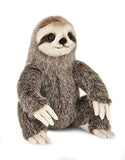 Bearington Simon Plush Three Toed Sloth Stuffed Animal, 10 inches