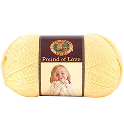 Lion Brand Yarn Pound of Love Honey Bee, Honey Bee