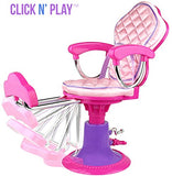 Click n' Play Doll Salon Chair and Accessories. Perfect For 18 inch American Girl Dolls