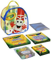 Crayola Art Buddy Backpack, Art Tools Kit, Pip-Squeak Character Carrying Case, Great for School and