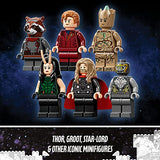 LEGO Marvel The Guardians’ Ship 76193 Space Battleship Building Kit; 6 Minifigures Include Star-Lord and Thor; New 2021 (1,901 Pieces)