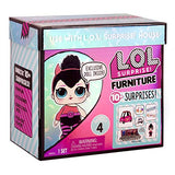 LOL Surprise Furniture B.B. Auto Shop with Spice Doll and 10+ Surprises, Doll Car Set, Accessories