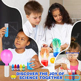 Science Kit for Kids,36 Science Lab Experiments,Scientist Costume Role Play STEM Educational Learning Scientific Tools,Birthday Gifts and Toys for 4 5 6 7 8 9 10-12 Years Old Boys Girls Kids