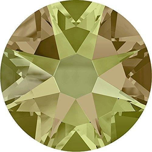 2000, 2058 & 2088 Swarovski Flatback Crystals Non Hotfix Crystal Luminous Green | SS34 (7.2mm) -