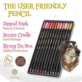 Light Skin Tone Colored Pencils for Adults - Color Pencils for Portraits and Skintone Artists - A Complete Color Range - Now With Light Fast Ratings.