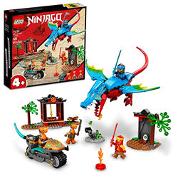 LEGO NINJAGO Ninja Dragon Temple 71759 Ninja Building Toy Set for Boys, Girls, and Kids Ages 4+ (161 Pieces)