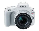 Canon EOS Rebel SL2 DSLR Camera with EF-S 18-55mm STM Lens - WiFi Enabled, White