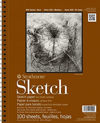 Strathmore STR-455-18 30 Sheet Sketch Pad, 18 by 24"