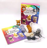 Crochet Your Own Kawaii Animal Cuties: Includes 12 Adorable Patterns and Materials to Make a Shiba Puppy and Sloth - Inside: 64 page book, Crochet ... floss, Embroidery needle, Fiberfill stuffing