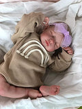 Reborn Baby Dolls Girl 20inch Lifelike Weighted Newborn Toddler Doll Silicone Sleeping Reborn Doll Gift for Kids Age 3+