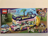 Lego Friends Friendship Bus 41395 Bundle with Lego Friends Nature Glamping 41392 Building Kit