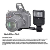 Nikon D3500 DSLR Camera 24.2MP Sensor with NIKKOR 18-55mm f/3.5-5.6G VR Lens, 2 Pack SanDisk 32GB Memory Card, Backpack, Tripod, Slave Flash Light and A-Cell Accessory Bundle (Black)