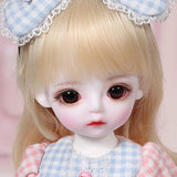 HGCY BJD Dolls 1/6 SD Doll 10.24 Inch Ball Jointed Doll DIY Toys with Full Set Clothes Shoes Wig Makeup, Best Gift for Girls, Suitable for Children Over 2 Years Old