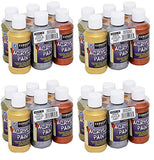 Sargent Art Metallic Acrylic Paint Set, 6-Pack (4 X Pack of 6)