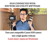 Canon Mirrorless Camera [EOS M6 Mark II] (Body) for Vlogging|CMOS (APS-C) Sensor| Dual Pixel CMOS Auto Focus| Wi-Fi |Bluetooth and 4K Video, Black